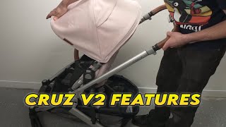 Demo of the Uppababy Cruz V2  Showing Every Features [upl. by Sandor569]