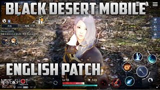 Black Desert Mobile  English Patch Easy Install [upl. by Oderfla]