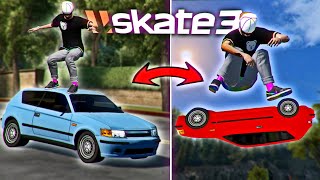 Skate 3 But YOURE A CAR [upl. by Gilroy]