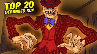 Top 16 Deranged SCP Compilation [upl. by Si]