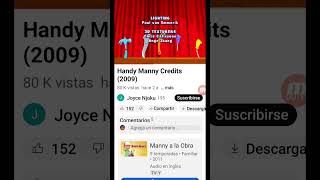 Handy Manny Credits 17 Anniversary Edition [upl. by Lam]