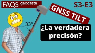 La verdad precisión de los GNSS RTK IMU TILT [upl. by Anabelle]