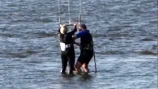 Kite Surfing at Sandy Hook NJ [upl. by Anires]