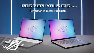 2024 ROG Zephyrus G16GA605  Performance Meets Precision  ROG [upl. by Enelra]