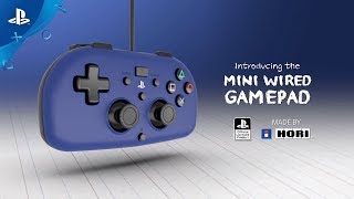 HORI  Mini Wired Gamepad  Launch  PS4 [upl. by Krystyna10]