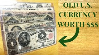 OLD DOLLAR BILLS WORTH MONEY  RARE US BANKNOTES WORTH BIG MONEY [upl. by Delores]