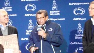 1029  Joe Paterno 409th career win [upl. by Thurman289]