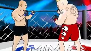 Fedor Emelianenko vs Brock Lesnar [upl. by Vashtia]