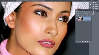 Photoshop Skin Retouching Plugin  Portraiture [upl. by Solram493]