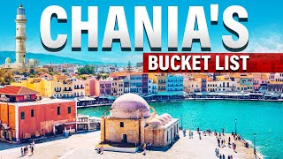 Local Guide Top 10 Best Places to Visit In Chania [upl. by Specht]