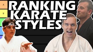 Ranking the Best KARATE STYLES  Karate Tier List With Jesse Enkamp [upl. by Ylrbmik]