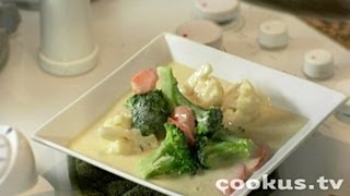 How to Cook Broccoli Cauliflower amp Carrots in Cheese Sauce [upl. by Allehs352]