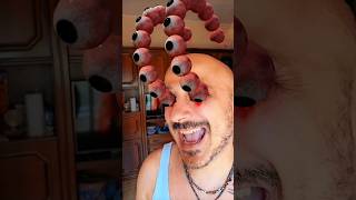 Iris Eye wheel halloween tik tok filter wait for me shorts funniestvideo scary [upl. by Ardnahsal]