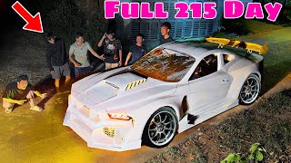 FULL Five people built a Ford Mustang Gt supercar from an old Toyota [upl. by Adnulahs]