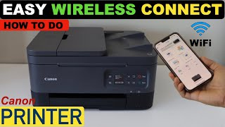 Canon Printer Easy Wireless Connect [upl. by Adelina116]