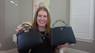 Louis Vuitton Capucines BB VS Fendi Mini Peekaboo [upl. by Ahtera]