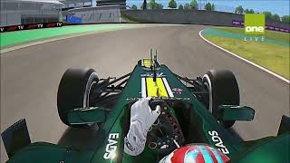 F1 2012 Interlagos  Vitaly Petrov OnBoard Lap  assettocorsa [upl. by Siladnerb115]