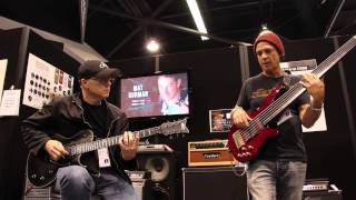 Chris Poland and Robby Pagliari with Eminence at NAMM 2014 [upl. by Arualana]