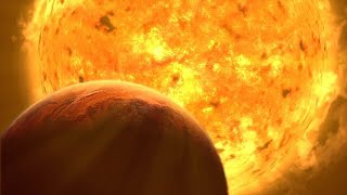 Artist’s animation of the Sun becoming a red giant [upl. by Lletnuahs]