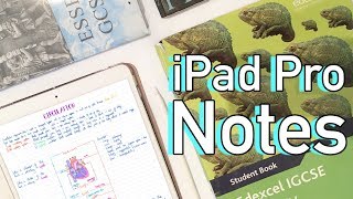 How I Make Notes on iPad  Notability [upl. by Etnoled]