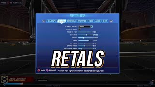 Rocket League retals Best PRO Settings in desc [upl. by Donovan]