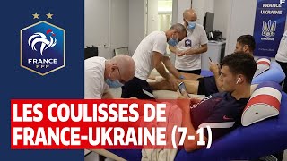 Les coulisses de FranceUkraine 71 Equipe de France I FFF 2020 [upl. by Nedah104]