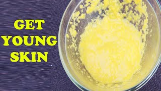 NATURAL ANTI AGING SKIN CARE HOME REMEDIES  DIY ANTI AGING FACE MASK TO TIGHTEN LOOSE SKIN [upl. by Korns461]