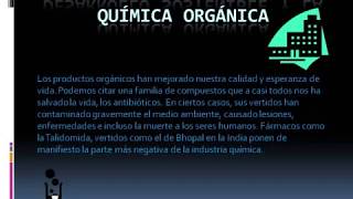 Importancia de la química orgánica [upl. by Helbonnas718]