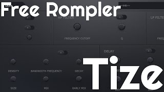 Free Rompler  Tize by SoundWare No Talking [upl. by Tegirb]