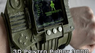 3D Printed PipBoy 3000 [upl. by Claudette]