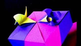 How to make an Origami CraneLily Box Crane Module [upl. by Baras]