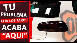 COMO AHUMAR OSCURECER O TINTAR  LOS STOCK O PILOTOS  FAROS  DE TU VEHICULO [upl. by Eat]