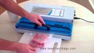 Sealing Weston Vacuum Bag Rolls with Pro2300 Vacuum Sealer [upl. by Sivlek]