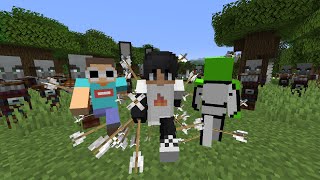 Minecraft Speedrunner VS 5 Hunters FINALE [upl. by Oslec635]