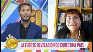 Fuerte revelacion de Ernestina Pais Beatriz Goldberg El Impertinente Net TV [upl. by Konyn]