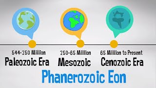 Phanerozoic Eon  Geologic Time Scale with events [upl. by Pepi622]