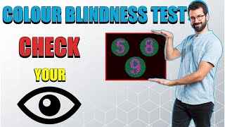 Colour Blindness Test  Are You Colour Blind  Check Your Eyes [upl. by Shawn]