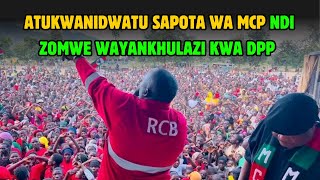 ZILIPOTU SAPOTA WA MCP WATHILA FIRE MASAPOT A DPP CHIFUKWA CHA UTSOGOLERI WA MDZIKO MUNO [upl. by Atinod]