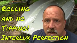 Priming amp Rolling NOT Tipping Topside Paint on Hull   Boston Whaler 13 Restoration  Part 14 [upl. by Aleris]