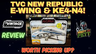 STAR WARS THE VINTAGE COLLECTION EWING AND KE4N4 FULL REVIEW [upl. by Mariano]