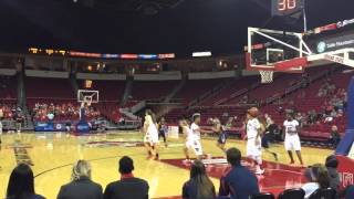 Fresno State womens basketball beats crosstown rival Fresno Pacific in its home opener [upl. by Eikram]