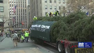 Massachusetts Rockefeller tree donor suffers stroke hopes for Christmas miracle [upl. by Ludba815]