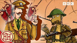 Horrible Histories  World Wars Through History  Compilation [upl. by Dnomaid]