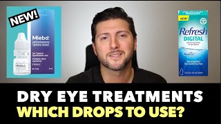 Treating Dry Eyes  Part 2 Miebo Artificial tears and more [upl. by Magnuson604]