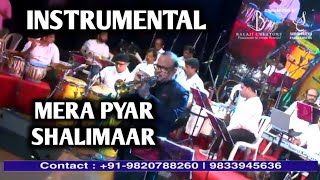 MERA PYAR SHALIMARINSTRUMENTAL  KISHORE SODHA  ANUPAM GHATAK  SIDDHARTH ENTERTAINERS [upl. by Iniretake149]