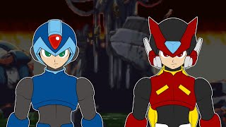 X vs Omega Zero  Remastered Audio エックスvsオメガゼロ [upl. by Gib712]