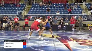 138 Lbs Round Of 64  Eric Almarinez California Vs Garrett Kernell Oklahoma 7bb6 [upl. by Ailekat]