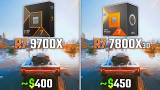 RYZEN 7 9700X vs RYZEN 7 7800X3D  Test in 6 Games [upl. by Saloma333]