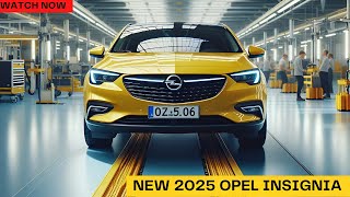 2025 Opel Insignia OFFICIALLY REVEALED  Delivering an Extraordinary Driving Experience [upl. by Daht271]