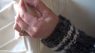 hand stitches for smocking [upl. by Adnawahs]